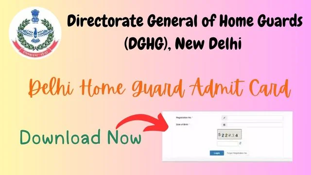 Delhi Home Guard Admit Card 2024 