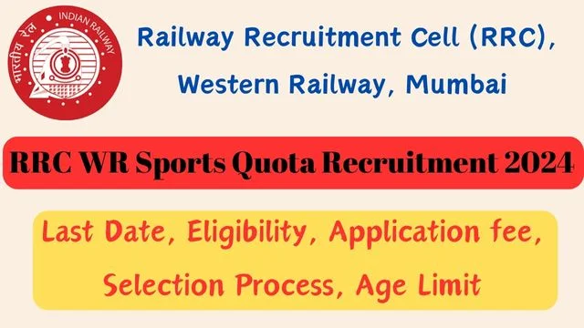 RRC WR Sports Quota Recruitment 2024