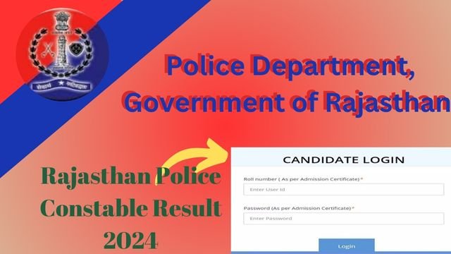 Rajasthan Police Constable Result 2024