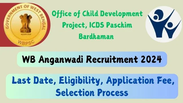 WB Anganwadi Recruitment 2024