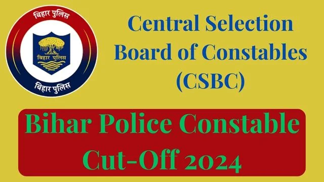 Bihar Police Constable Cut-Off 2024