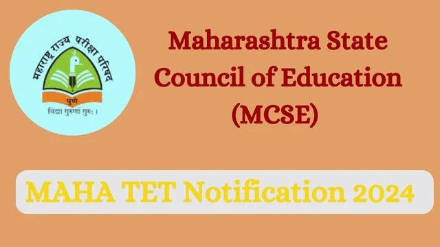 MAHA TET Notification 2024