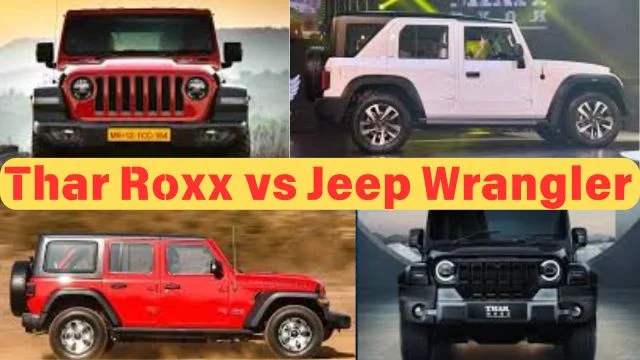 Thar Roxx vs Jeep Wrangler