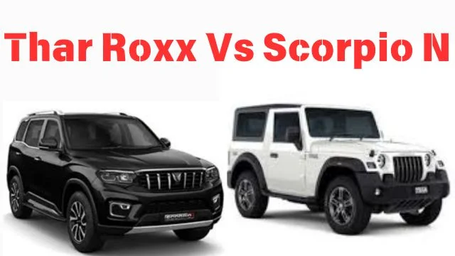 Thar Roxx vs Scorpio N