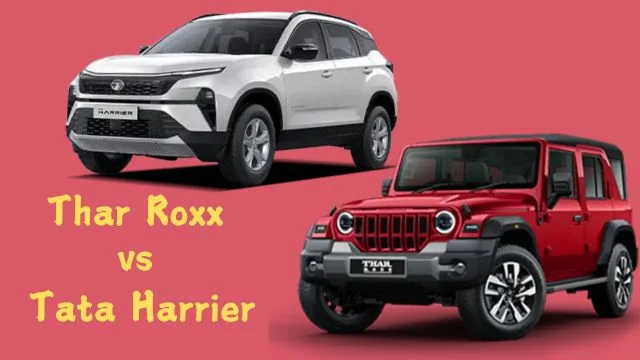 Thar Roxx vs Tata Harrier