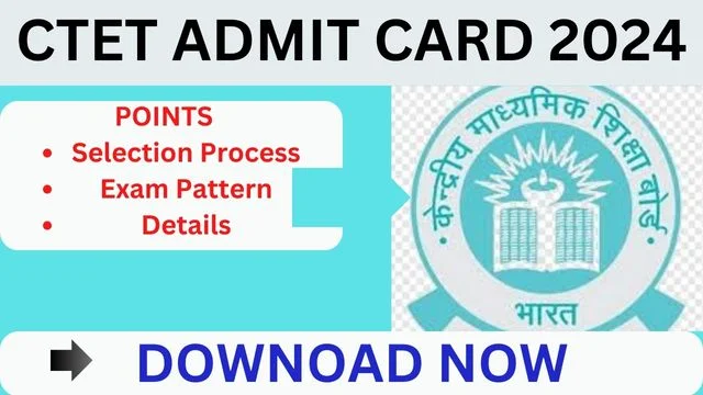 CTET December 2024 Admit Card