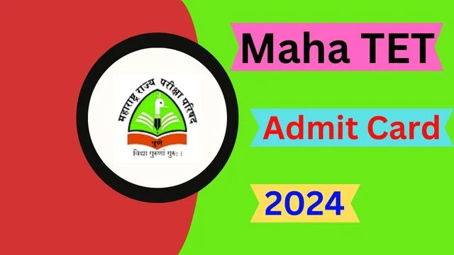 Maha TET Admit Card 2024