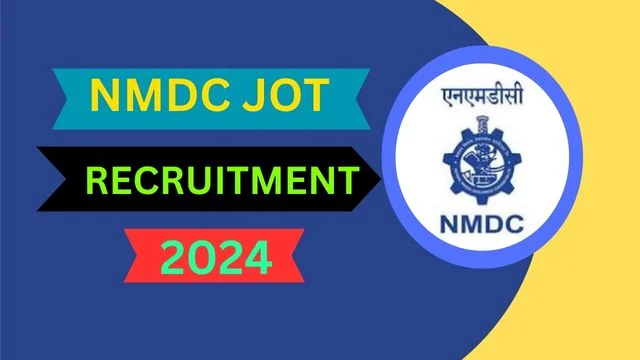 NMDC JOT Recruitment 2024