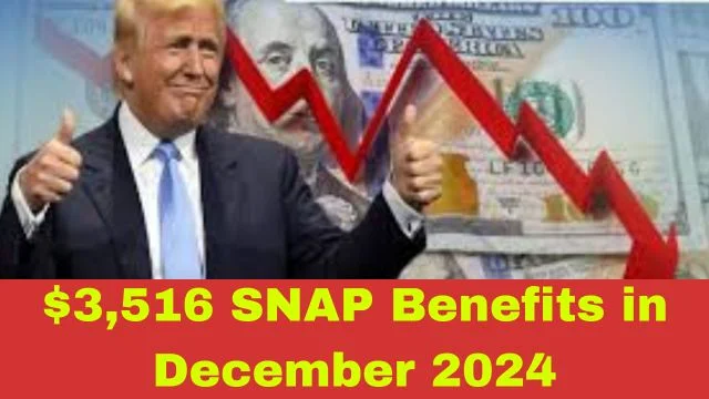 $3,516 SNAP Benefits in December 2024