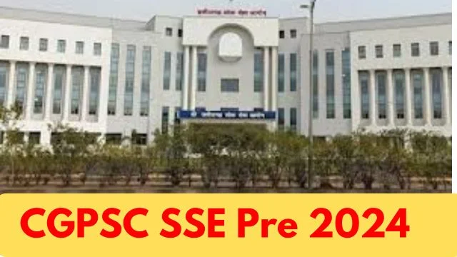 CGPSC SSE Pre 2024