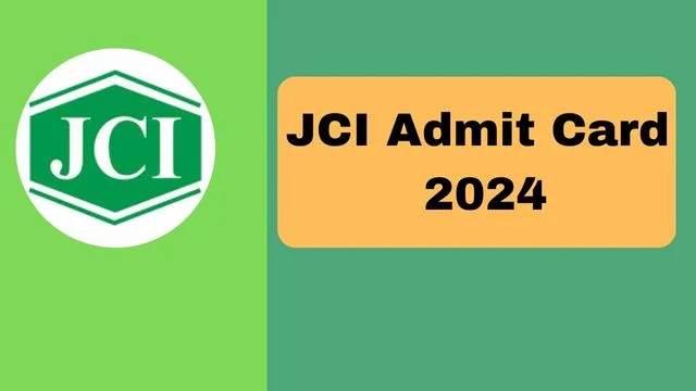 JCI Admit Card 2024